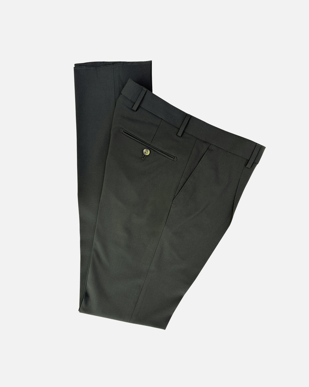 Bare Brown Slim Fit Trouser - Forest Green