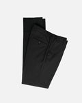Bare Brown Relax Fit Trouser with side Elastic - Black