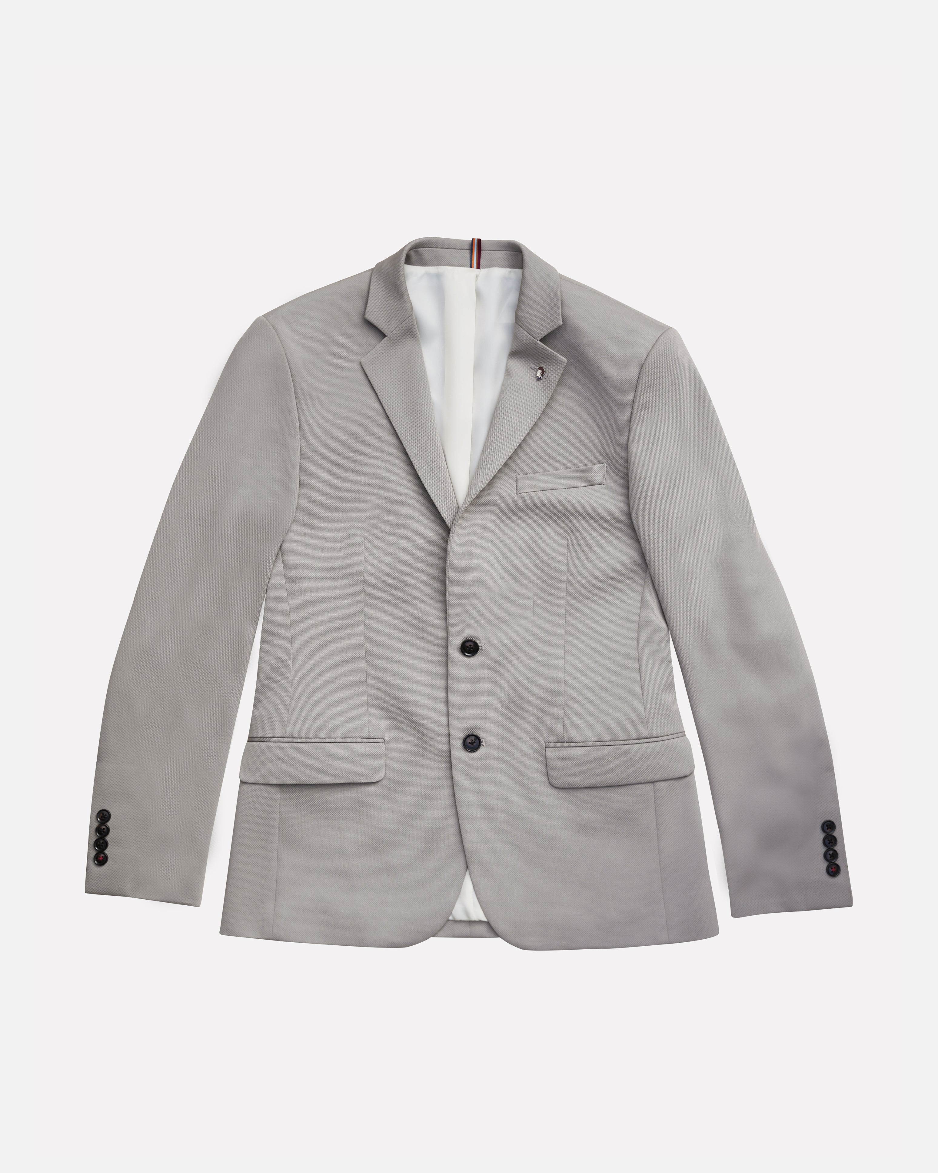 BARE BROWN KNIT BLAZER - BROWN