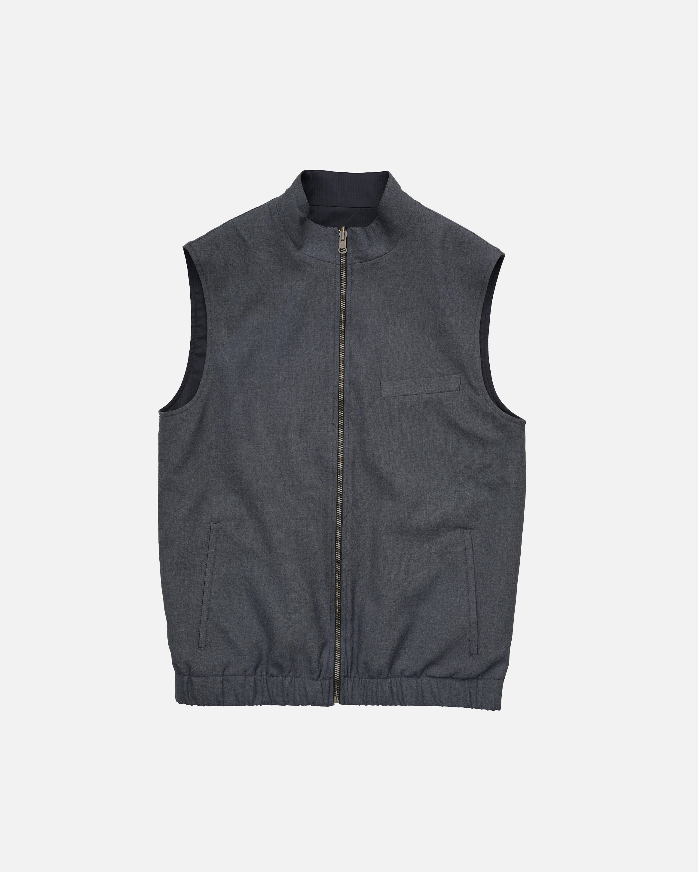 Bare Brown Reversible Jacket - Black & Charcoal