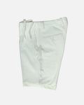 Bare Brown Knit Shorts - Off White