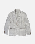 Bare Brown Linen Blazer - Beige