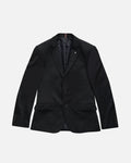 Bare Brown Knit Blazer - Black