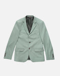 BARE BROWN KNIT BLAZER - SAGE