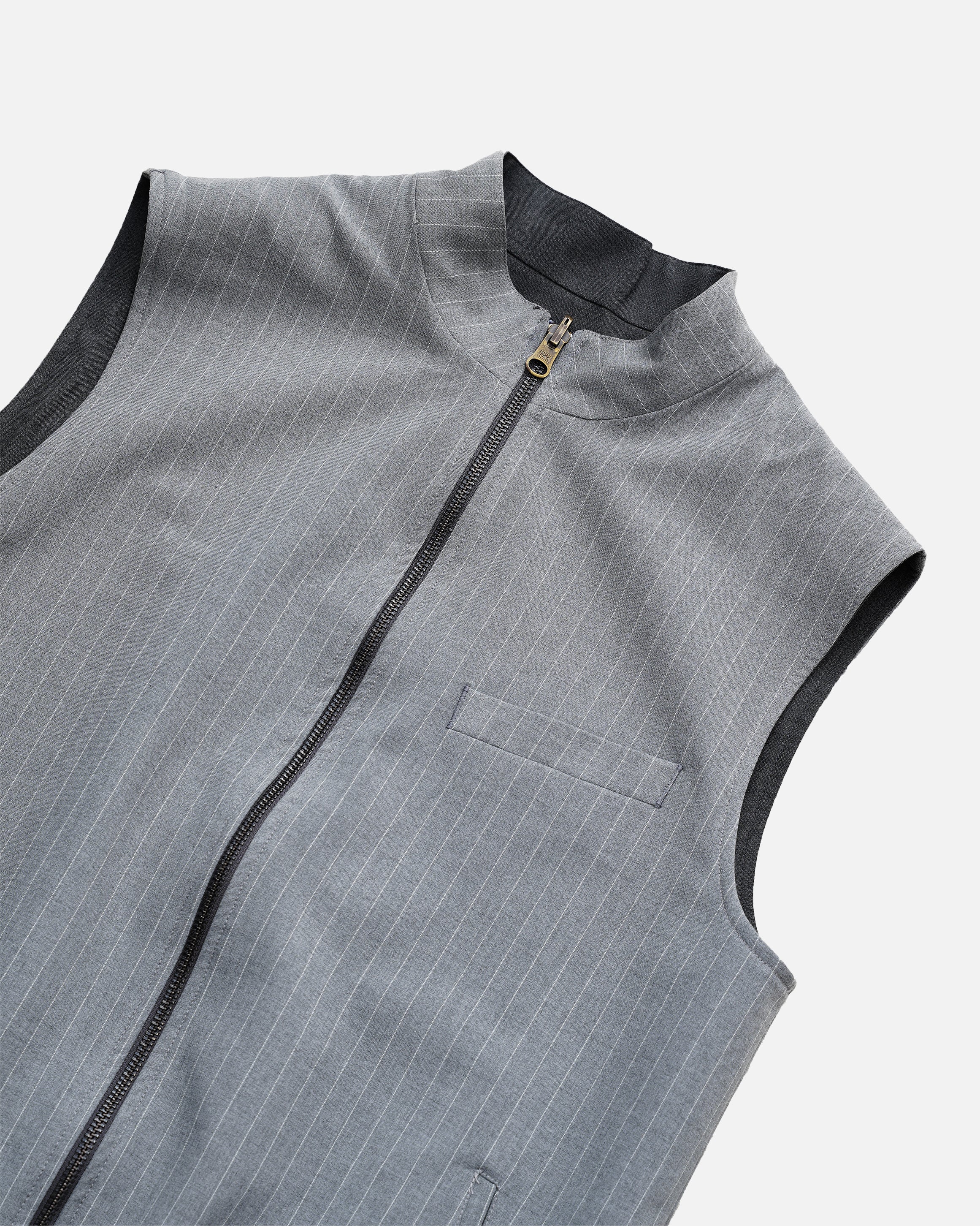 Bare Brown Reversible Jacket - Grey & Charcoal