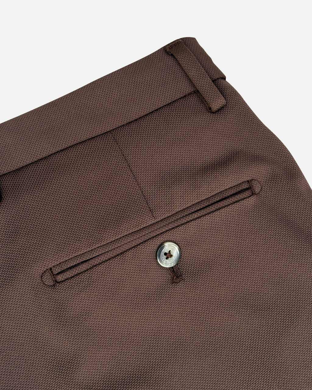 Bare Brown Knit Shorts - Brown