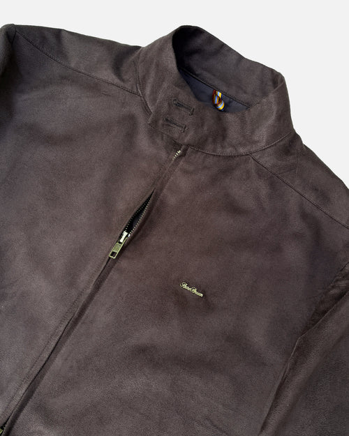 Bare Brown Bomber Jacket with 2 way Zipper - Brown