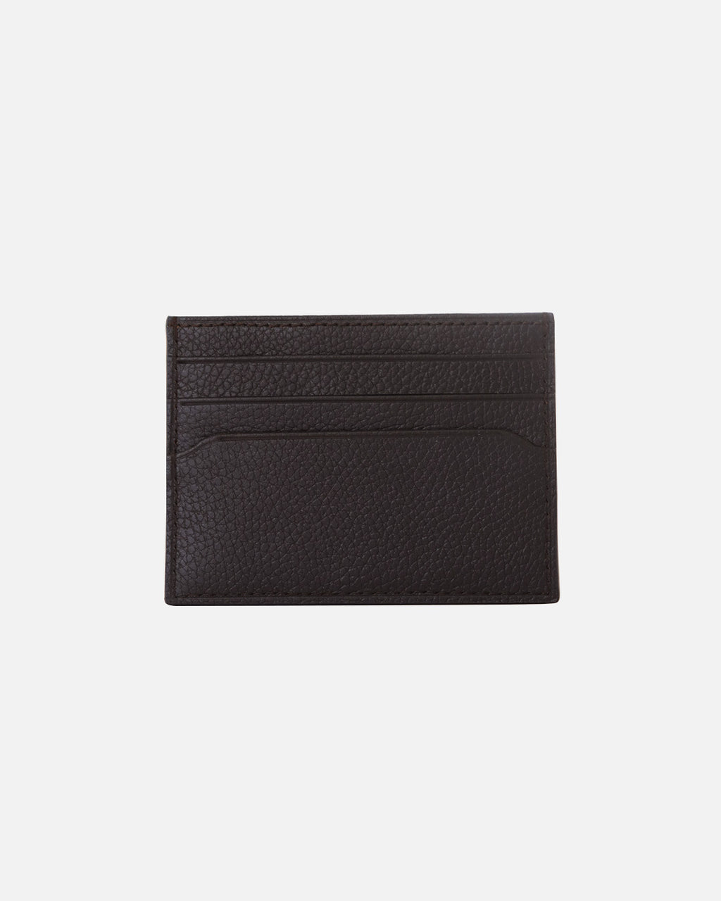Genuine Leather Brown Card Holder With RFID Protection