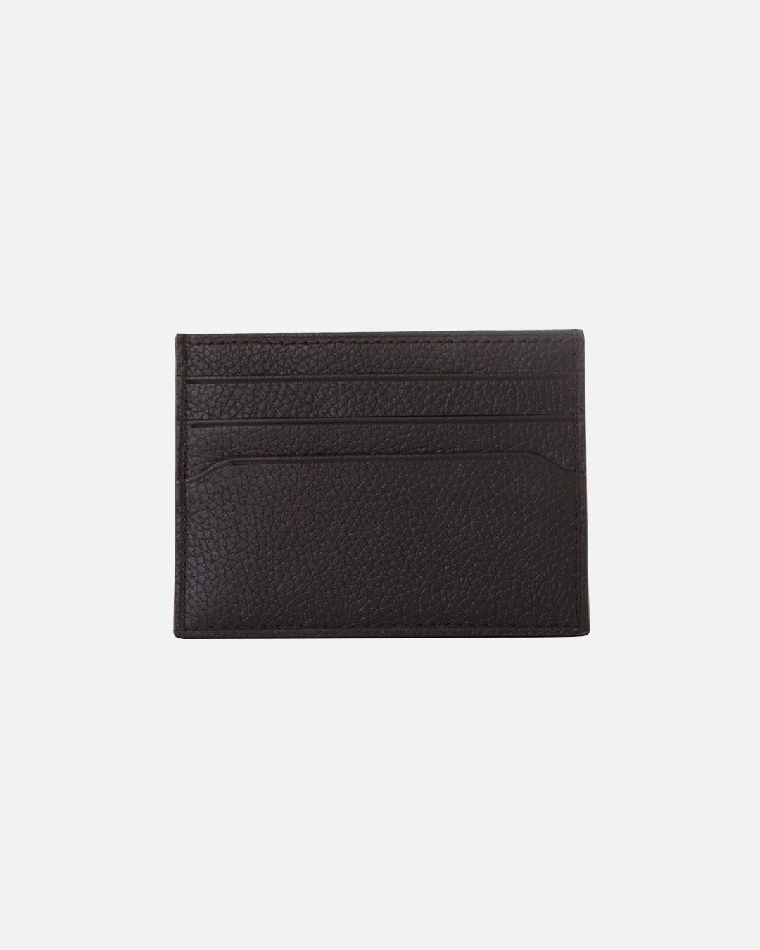 Genuine Leather Brown Card Holder With RFID Protection