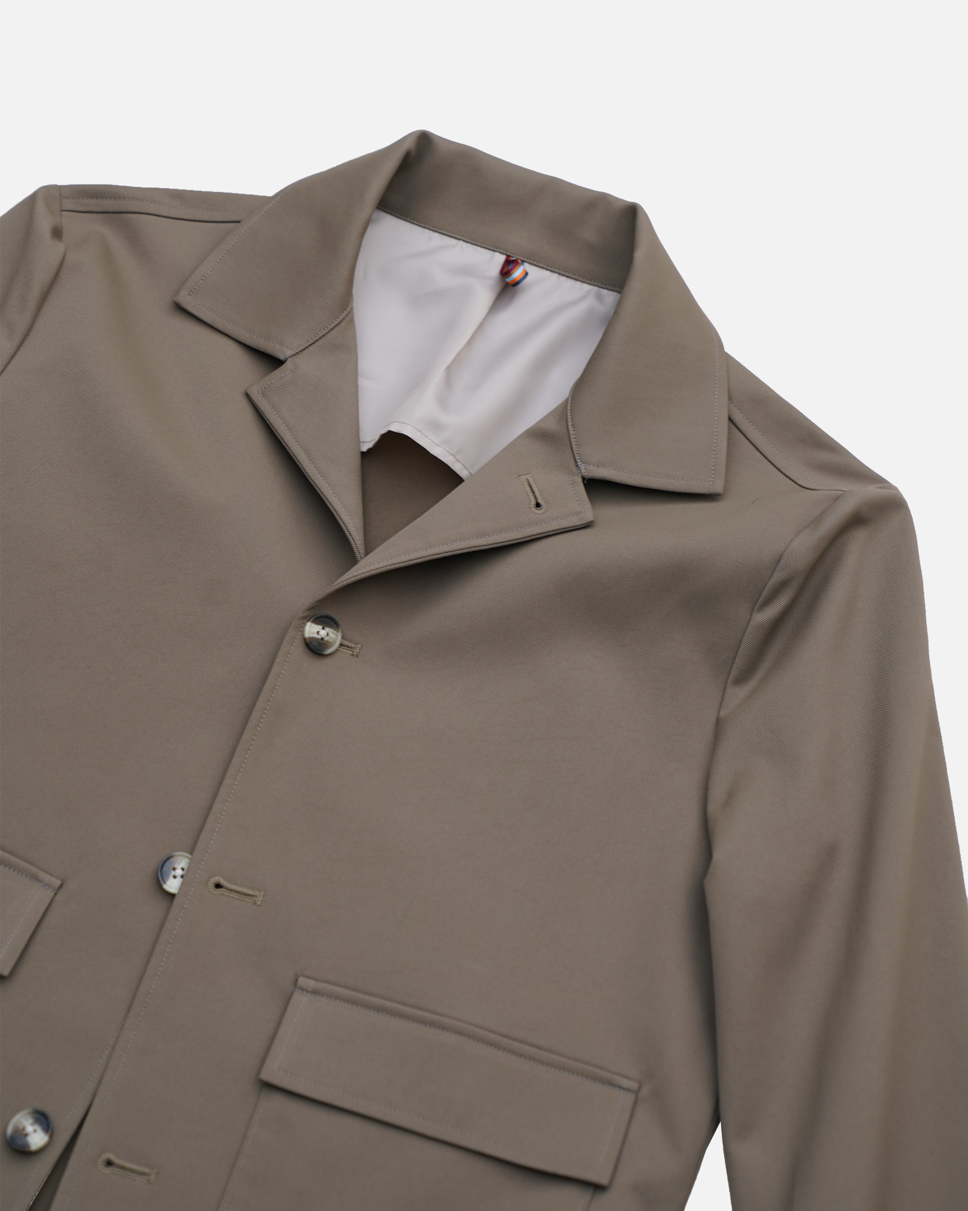 Bare Brown Shacket - Khaki