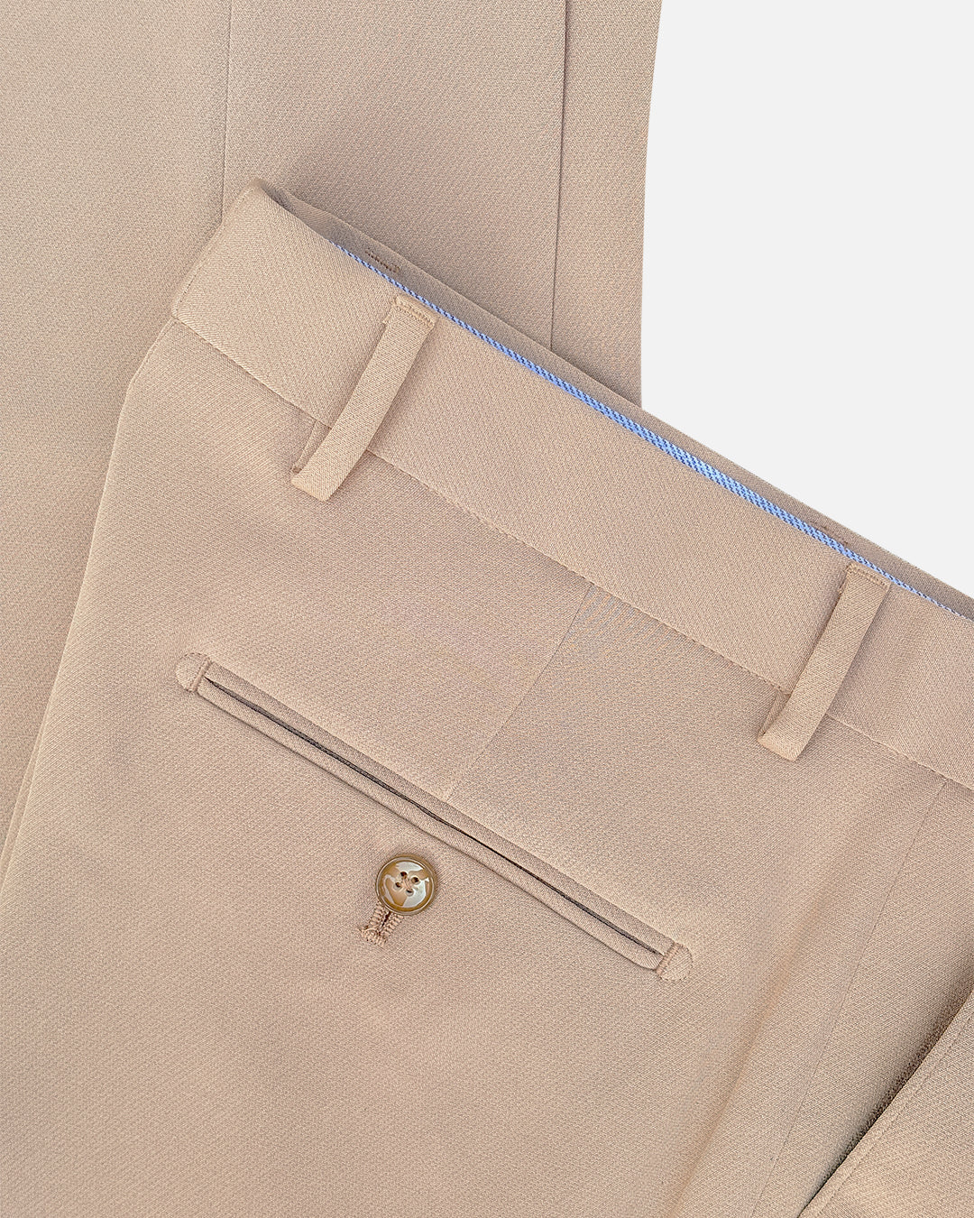 Bare Brown Relax Fit Trouser - Beige