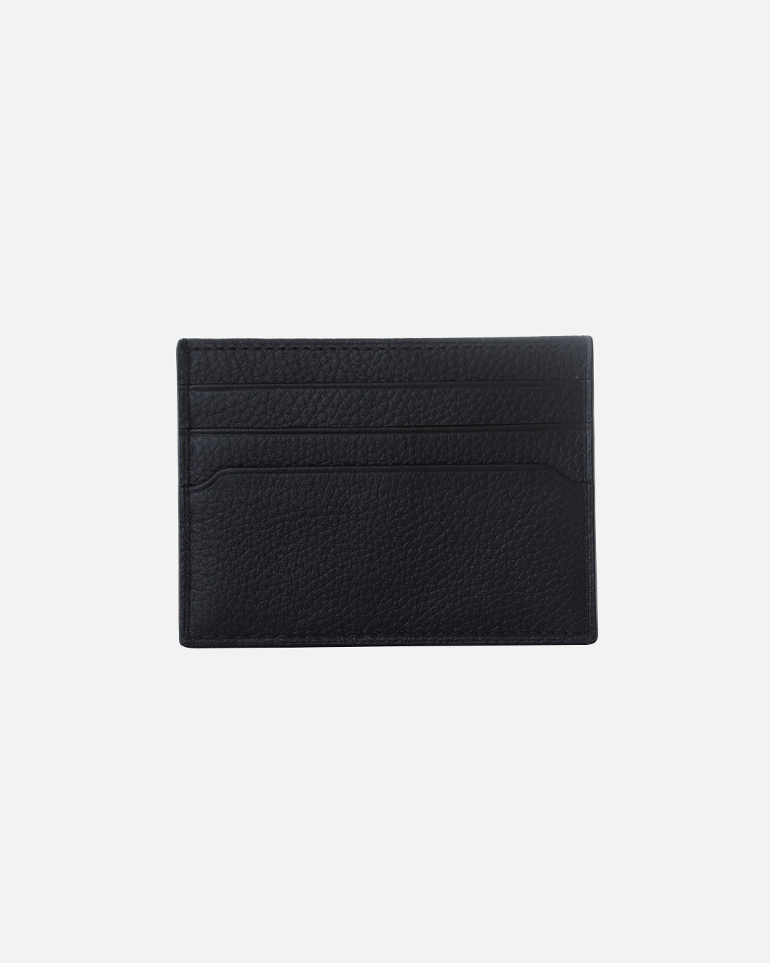 Genuine Leather Black Card Holder With RFID Protection