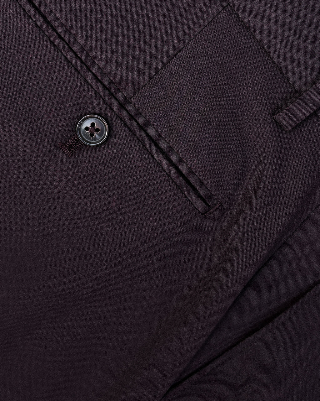 Bare Brown Slim Fit Trouser - Wine
