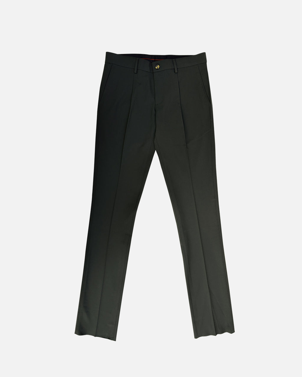 Bare Brown Slim Fit Trouser - Forest Green