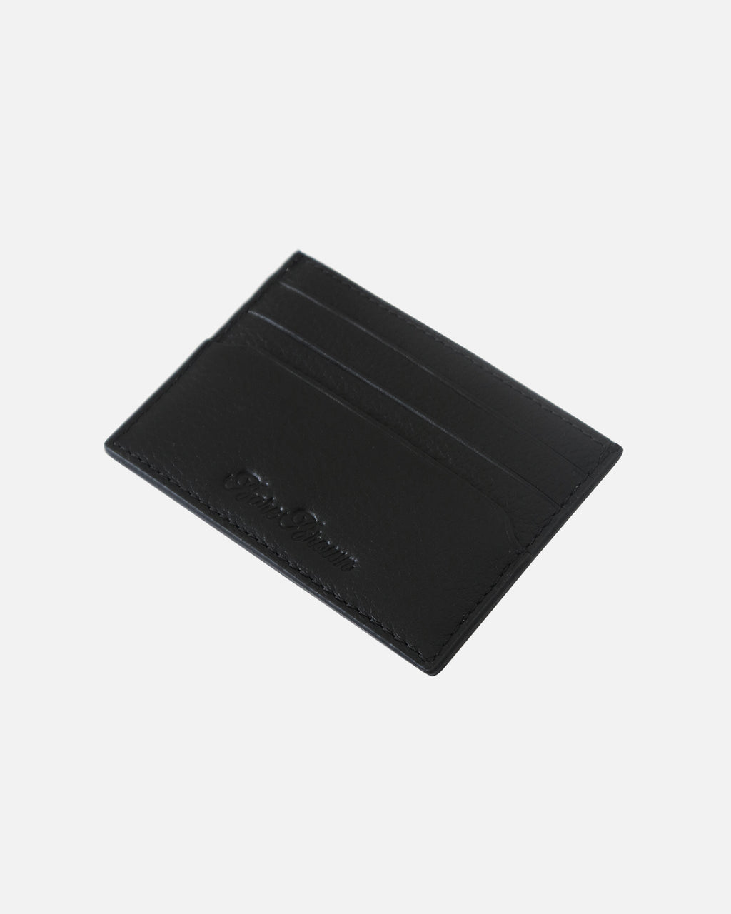 Genuine Leather Black Card Holder With RFID Protection