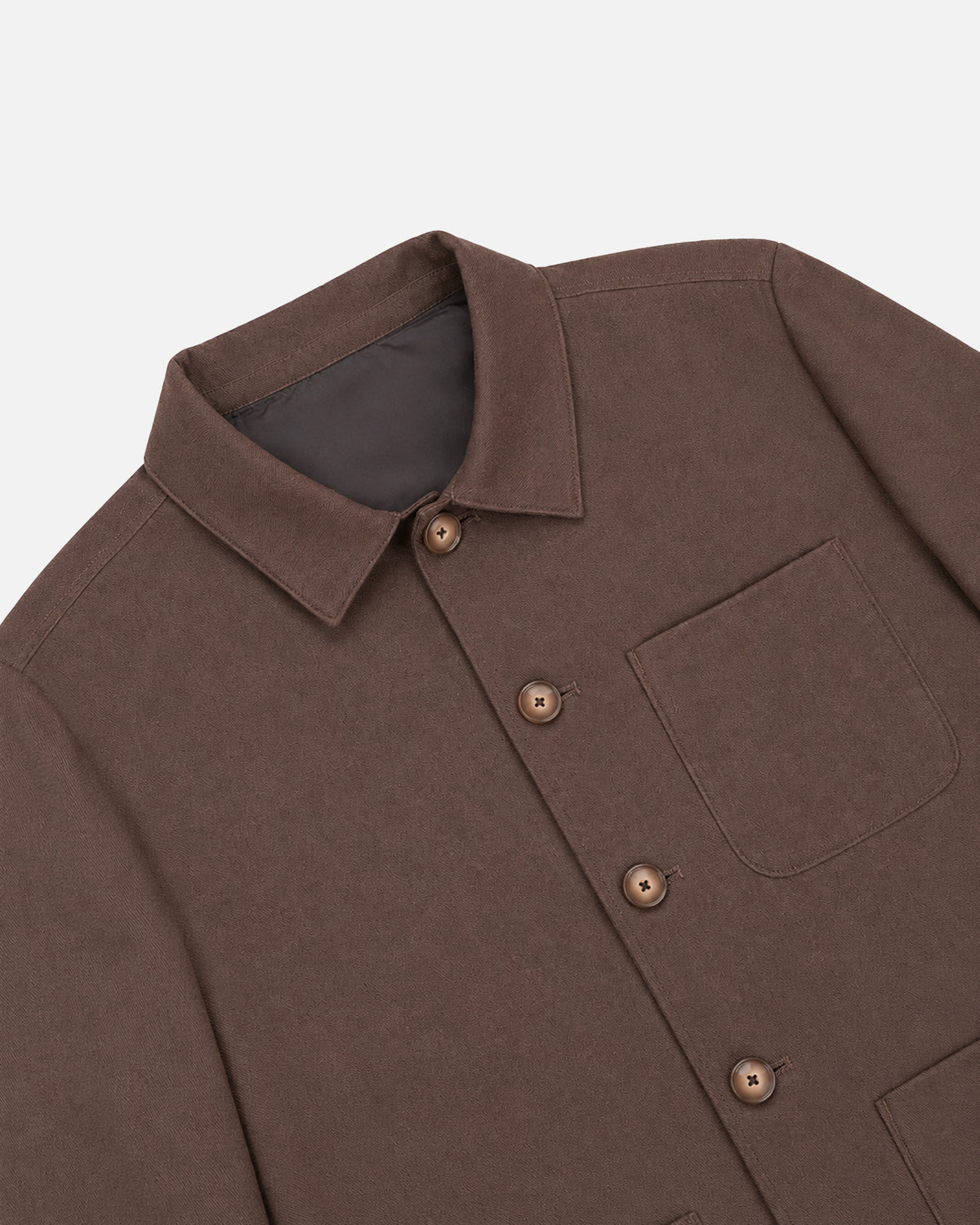 Bare Brown Linen Shacket - Brown