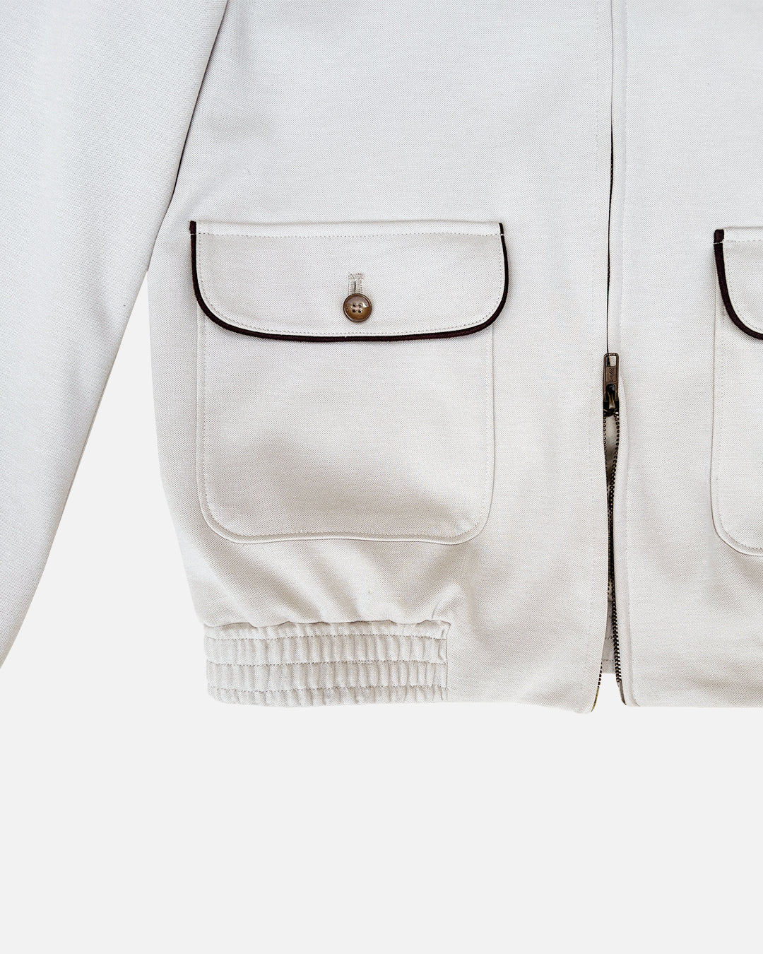 Bare Brown Slim Fit Jacket with Suede Detailing & Elbow Patch - Beige