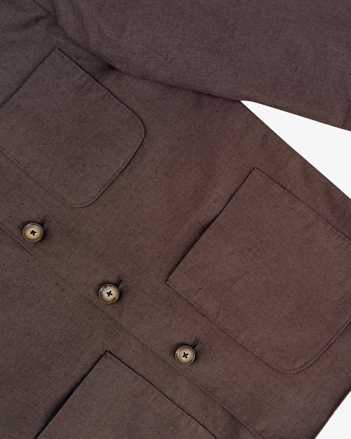 Bare Brown Linen Shacket - Brown