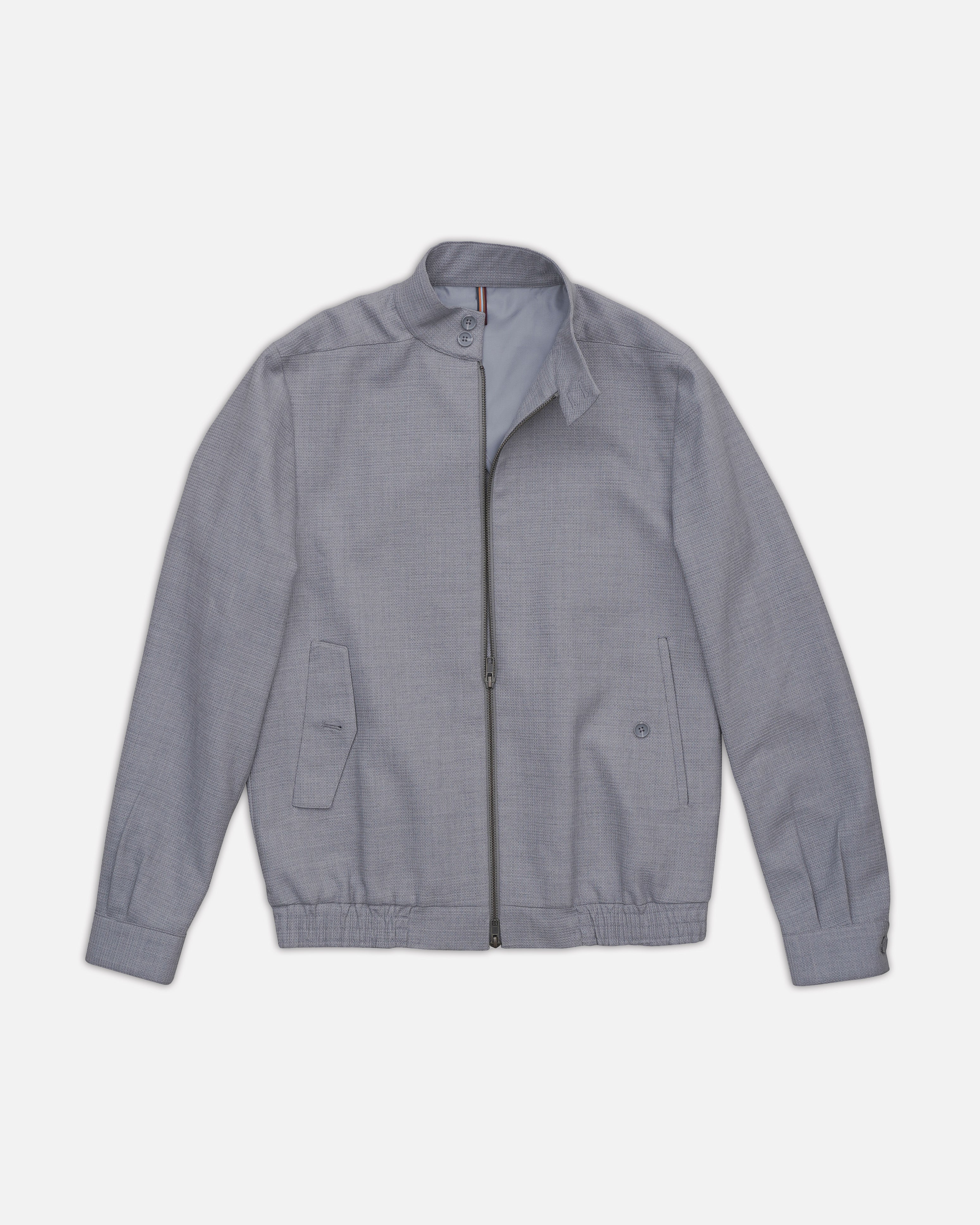 Bare Brown Slim Fit Jacket -Grey