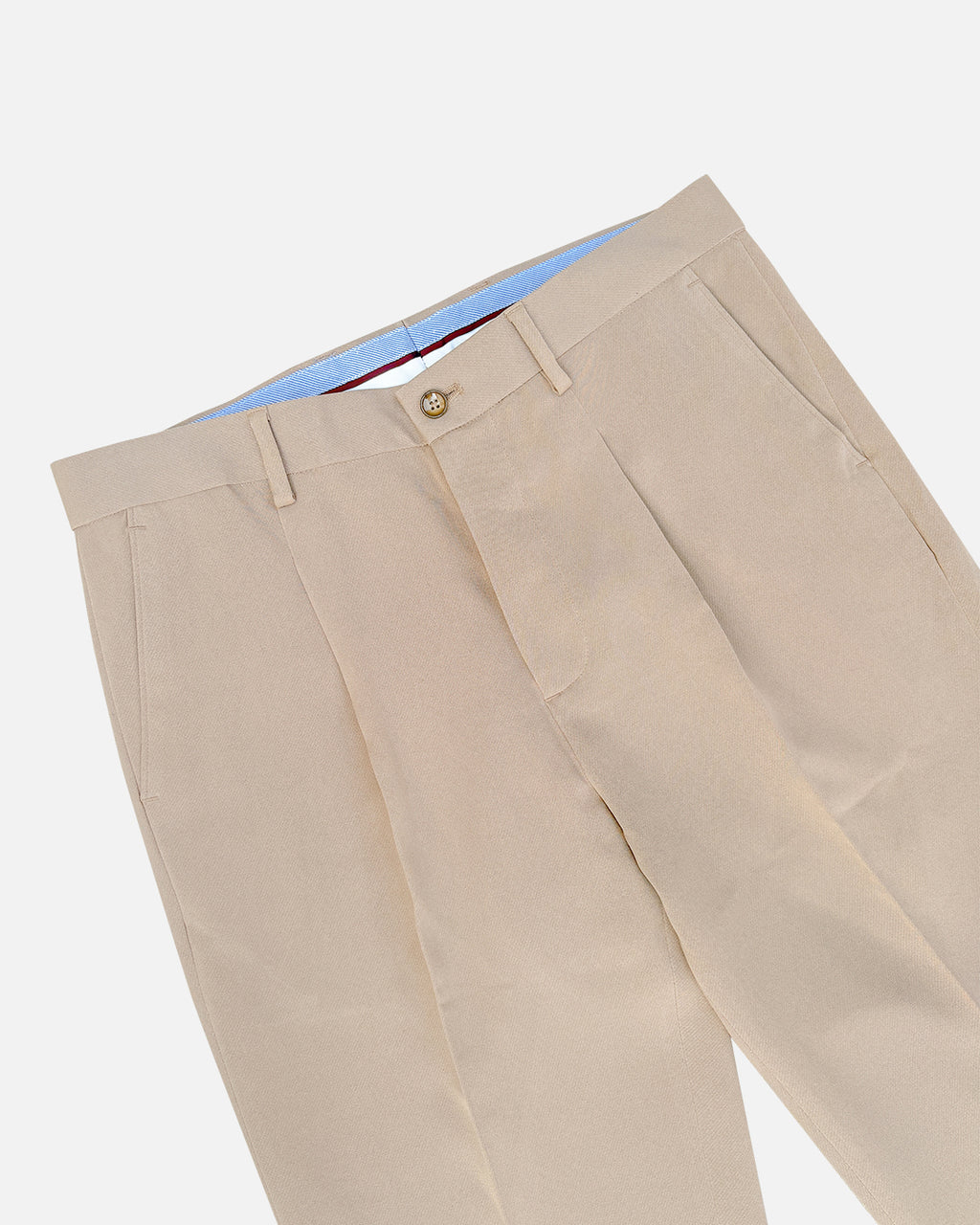 Bare Brown Relax Fit Trouser - Beige