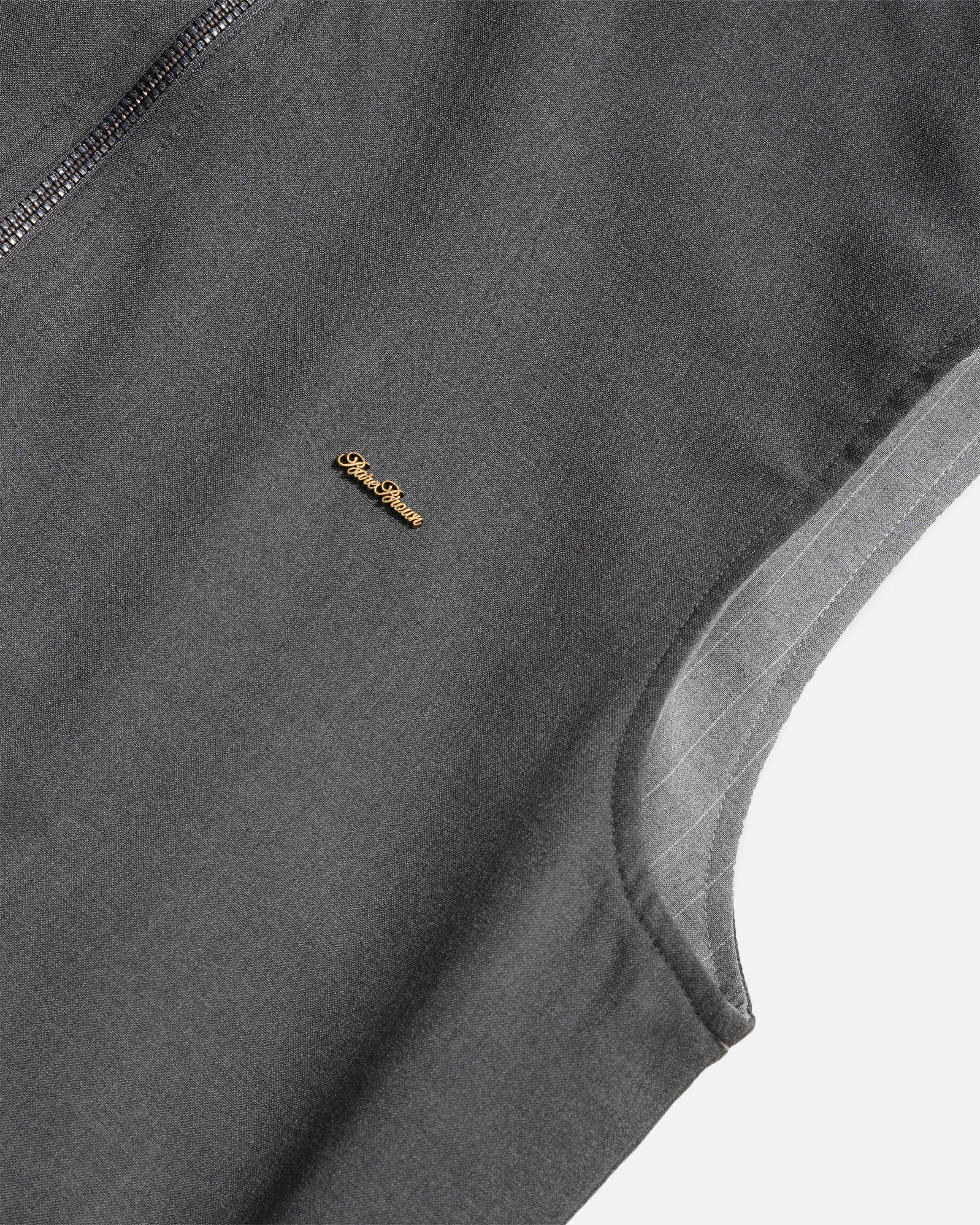 Bare Brown Reversible Jacket - Grey & Charcoal