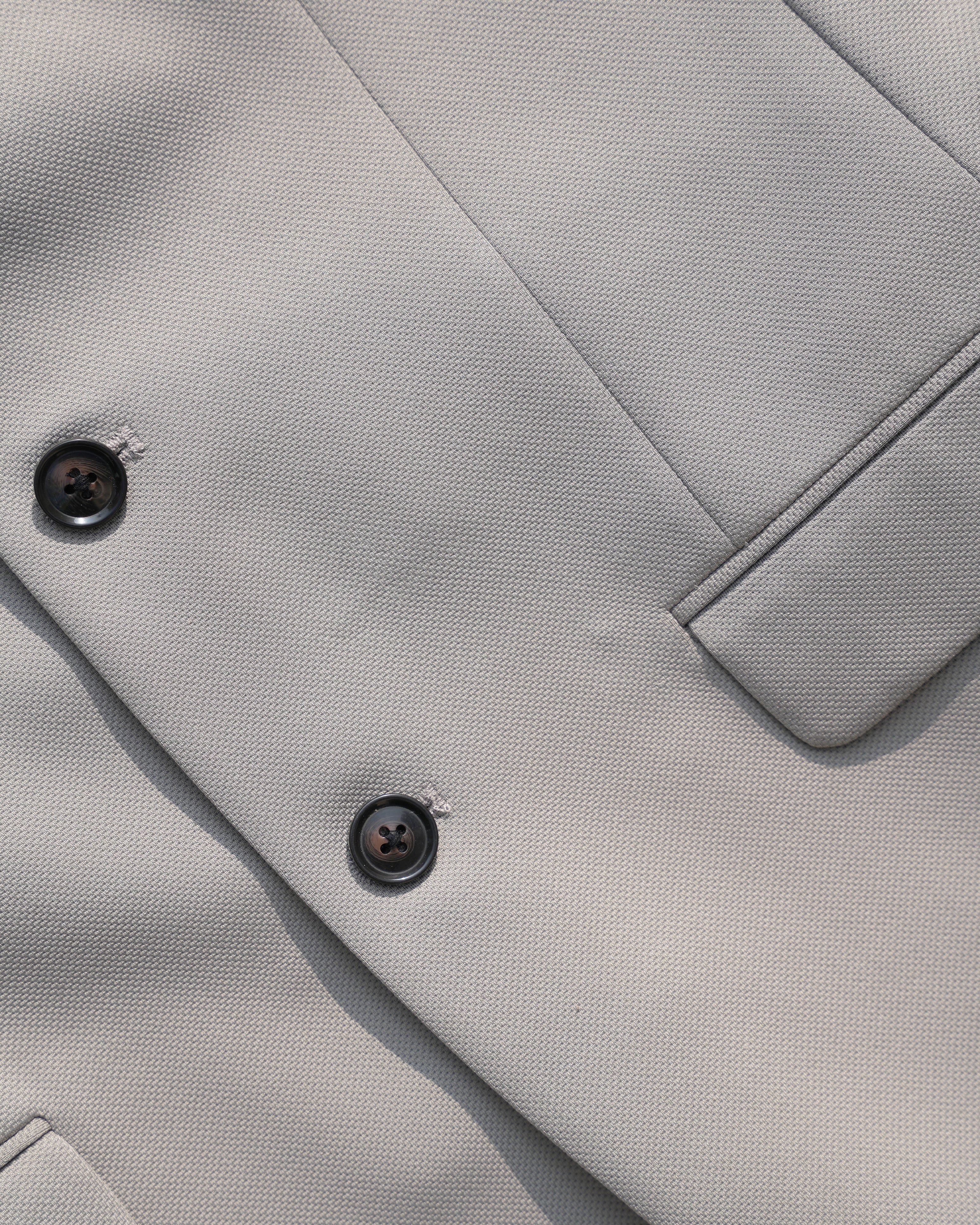 BARE BROWN KNIT BLAZER - BROWN