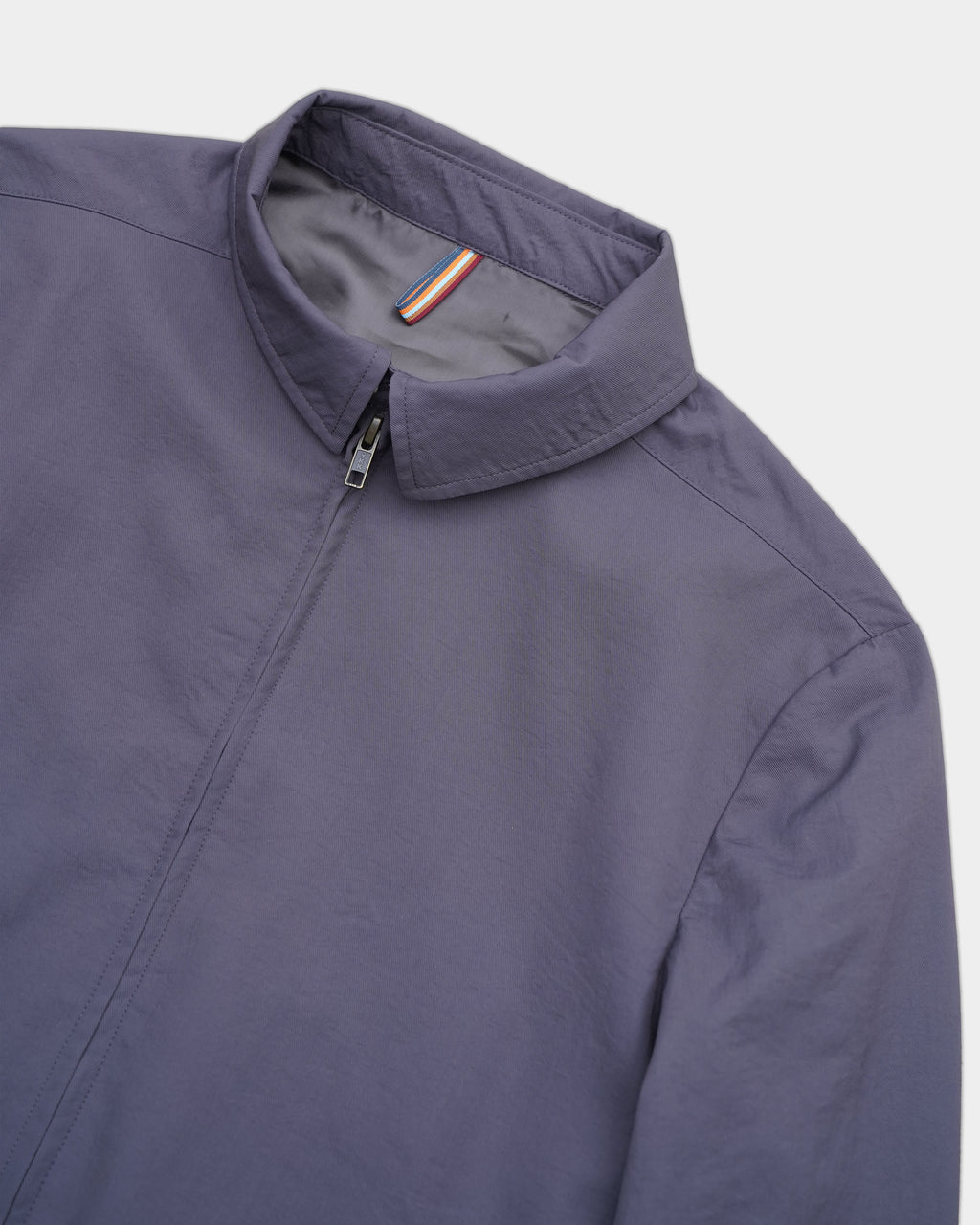 Bare Brown Bomber Jacket with 2 way Zipper - Grey