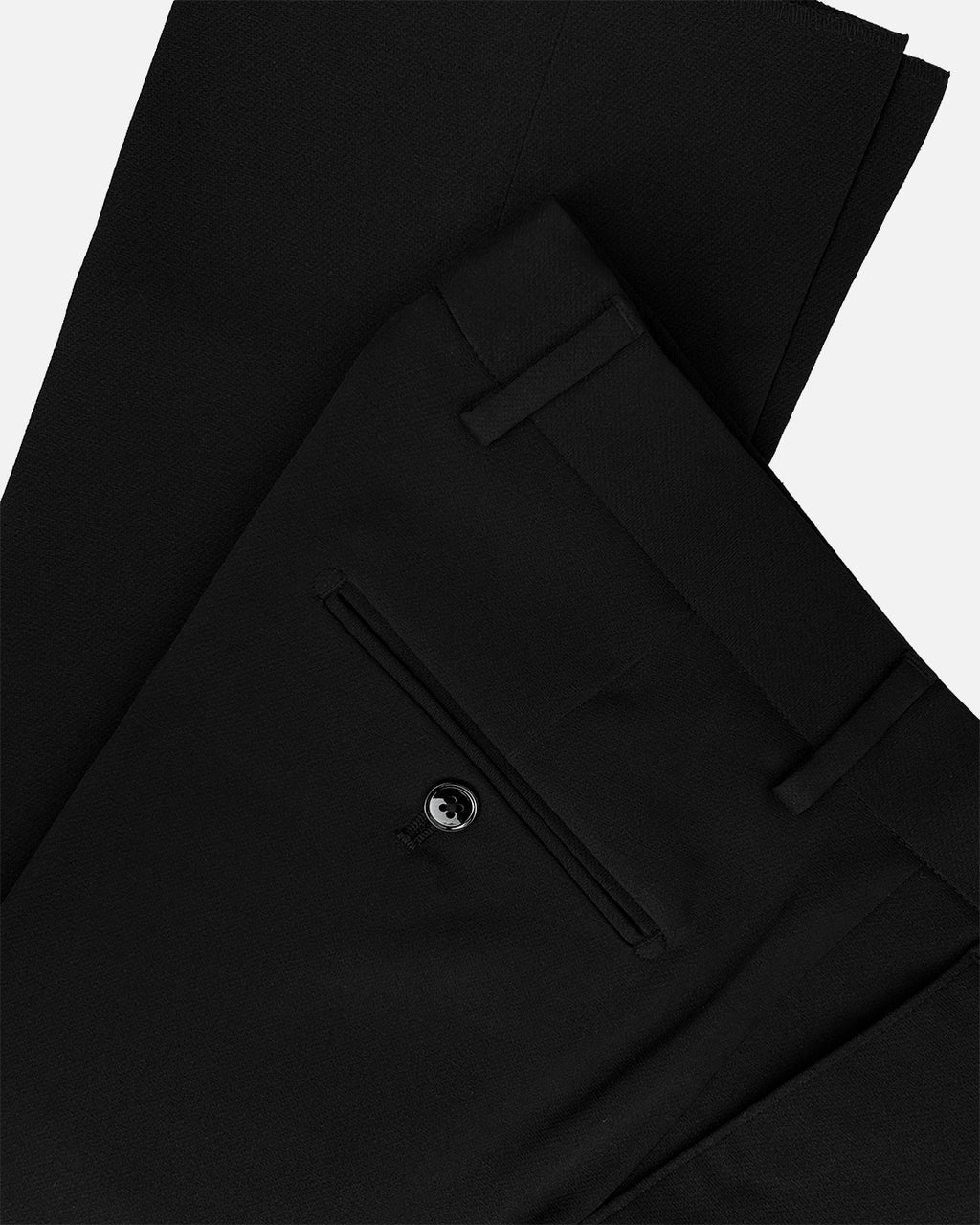 Bare Brown Relax Fit Trouser - Black