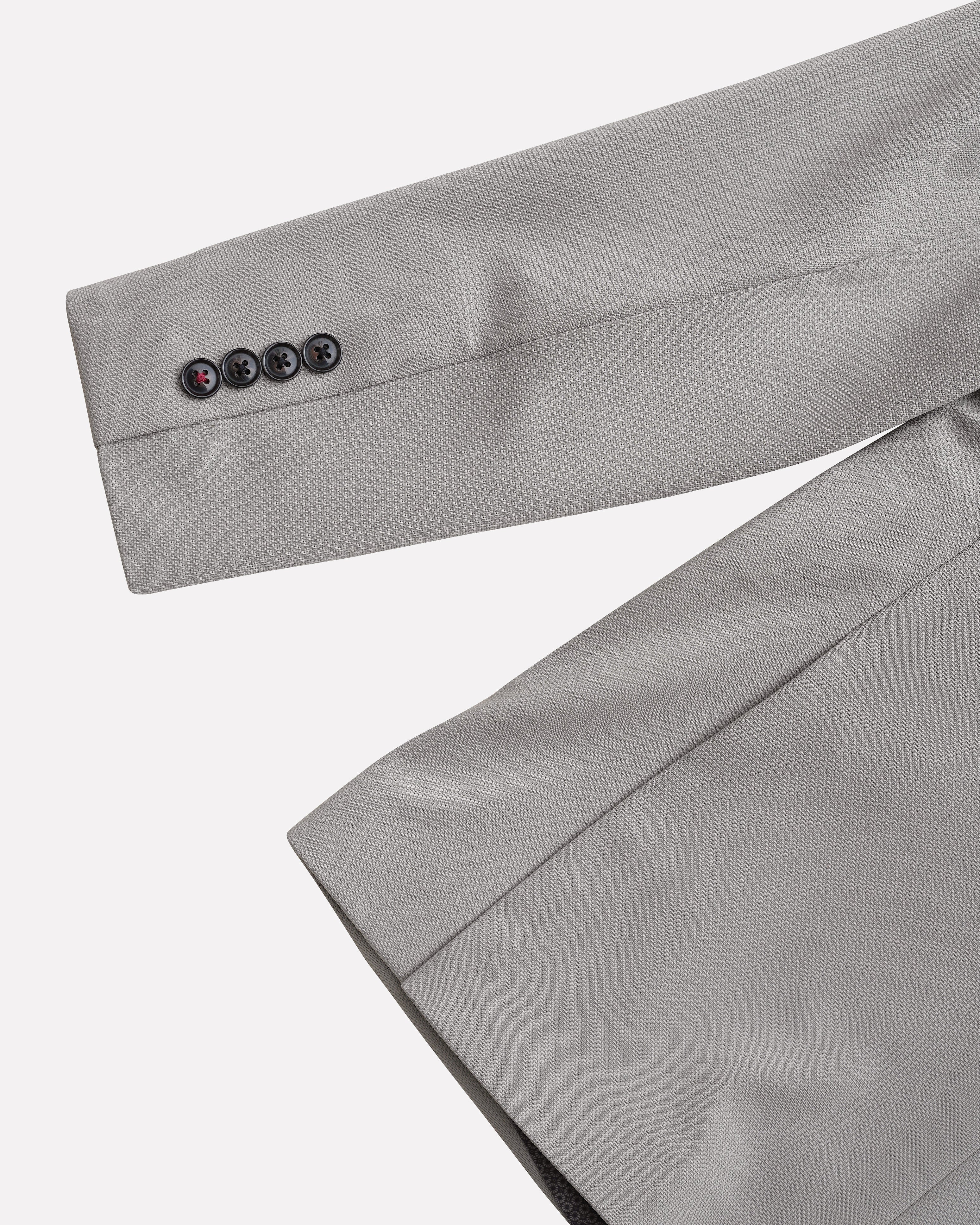 BARE BROWN KNIT BLAZER - BROWN