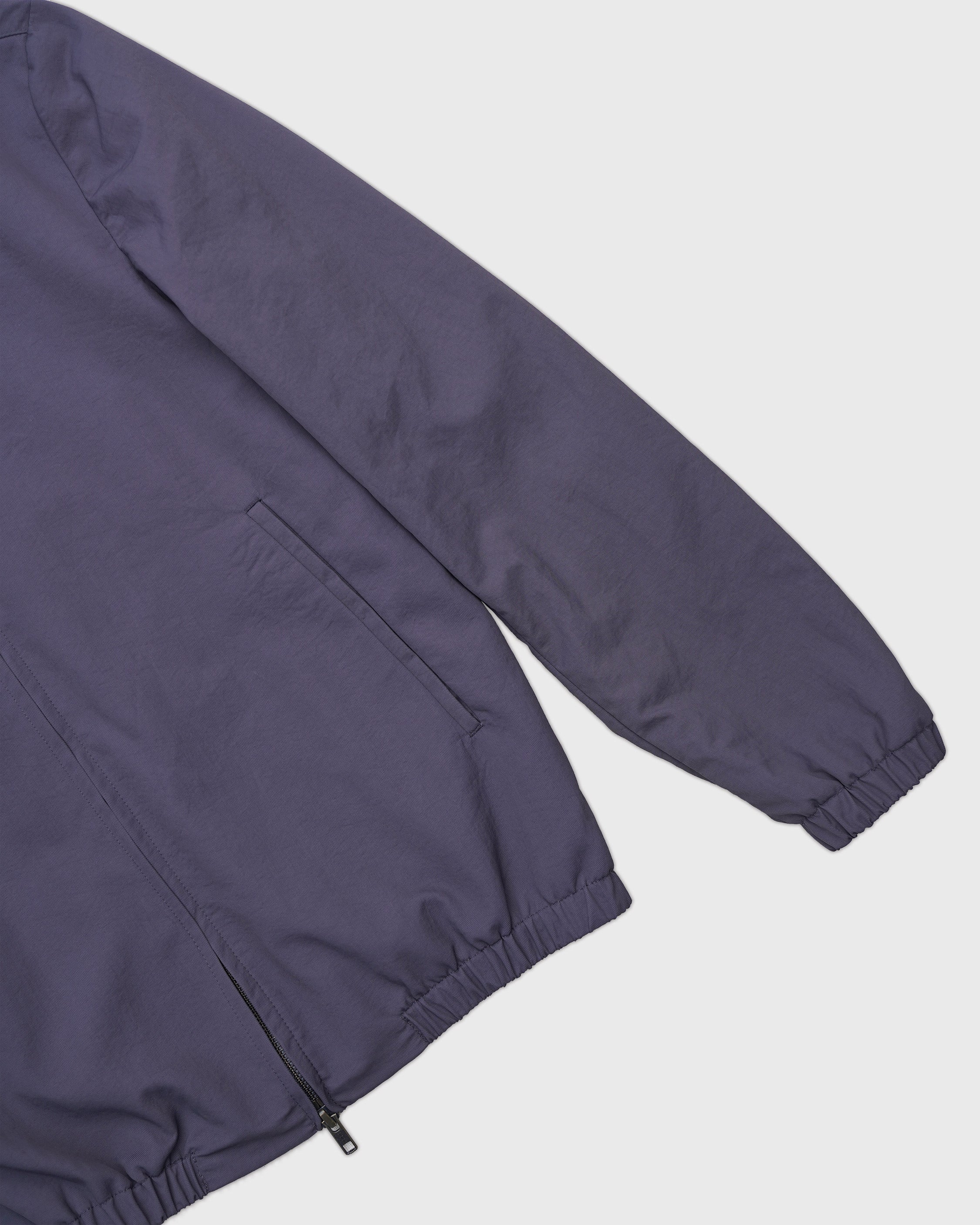 Bare Brown Bomber Jacket with 2 way Zipper - Grey