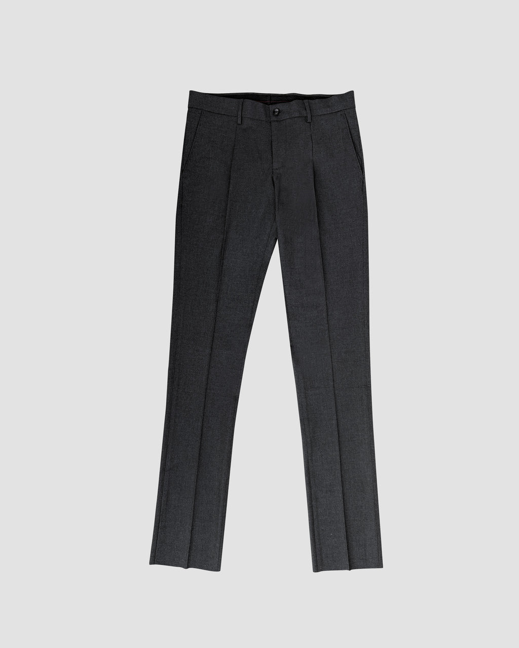 Bare Brown Slim Fit Trouser - Dark Grey