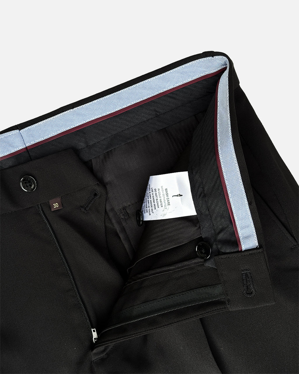 Bare Brown Relax Fit Trouser - Black