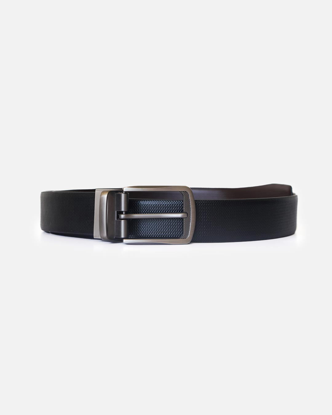 Men's Reversible Genuine Leather Belt - Black & Brown