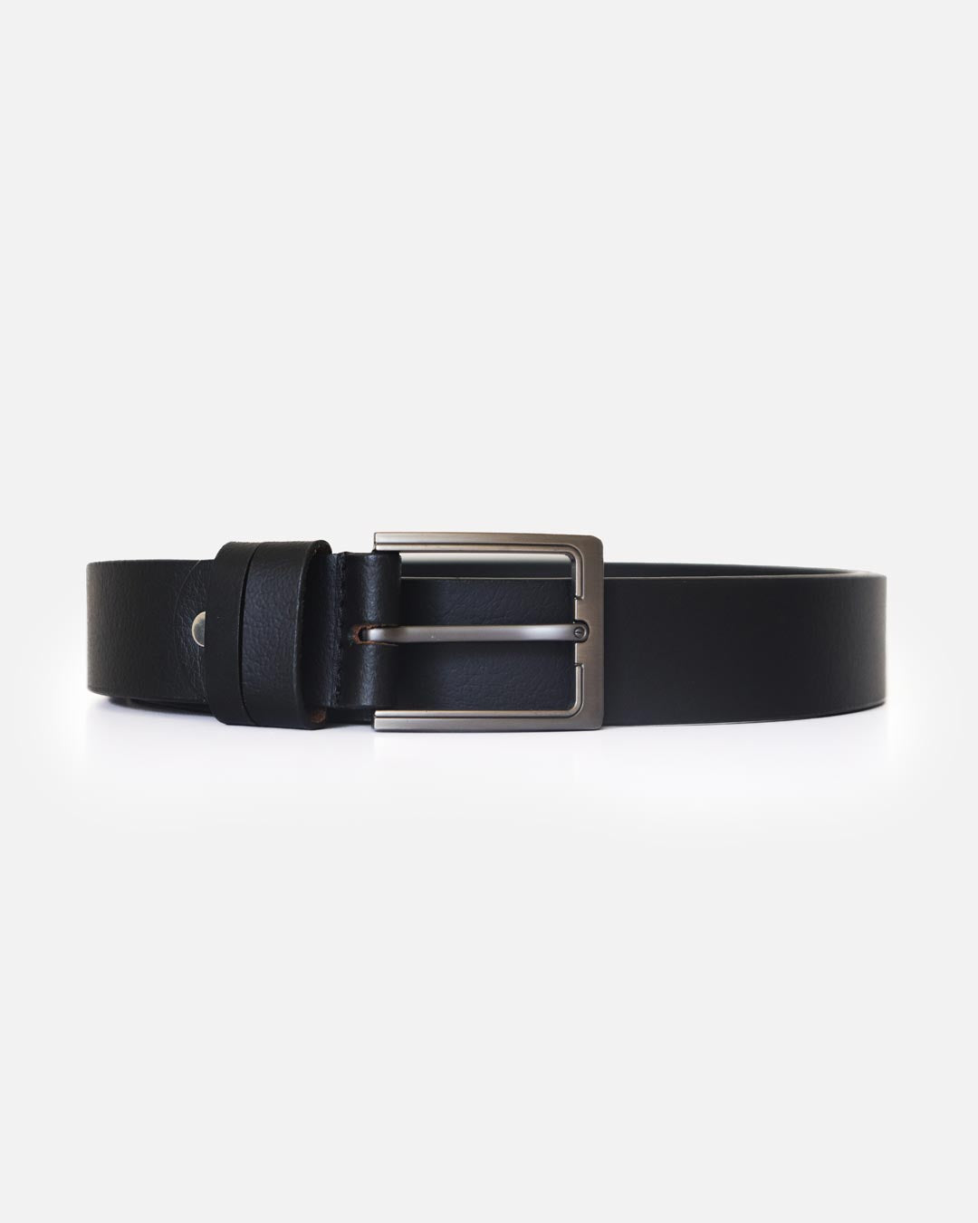 Men's Genuine Leather Belt - Black