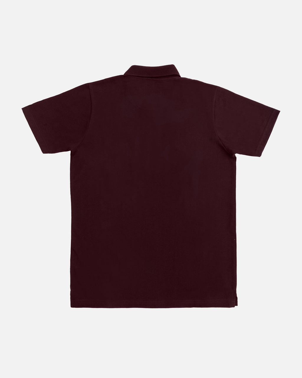 Bare Brown Wine Slim Fit Lightweight Polo T-Shirt