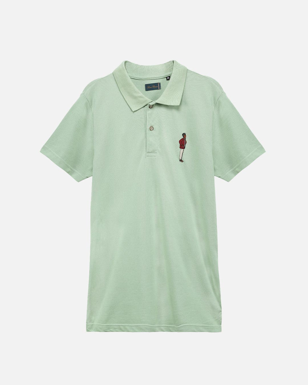 Mr.Brown Green Slim Fit Lightweight Polo T-Shirt