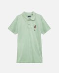 Mr.Brown Green Slim Fit Lightweight Polo T-Shirt