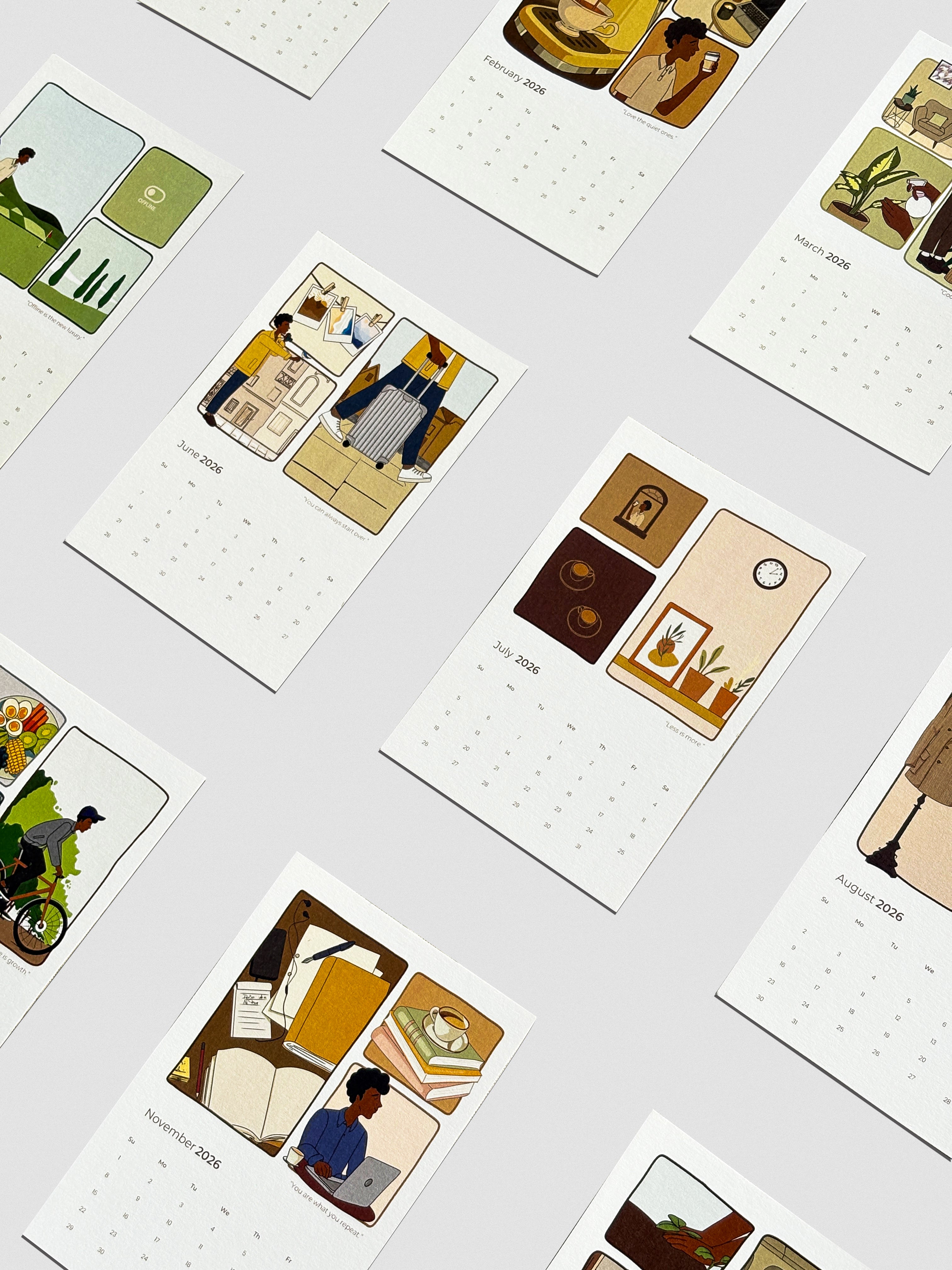 Mr. Brown Calendar 2026