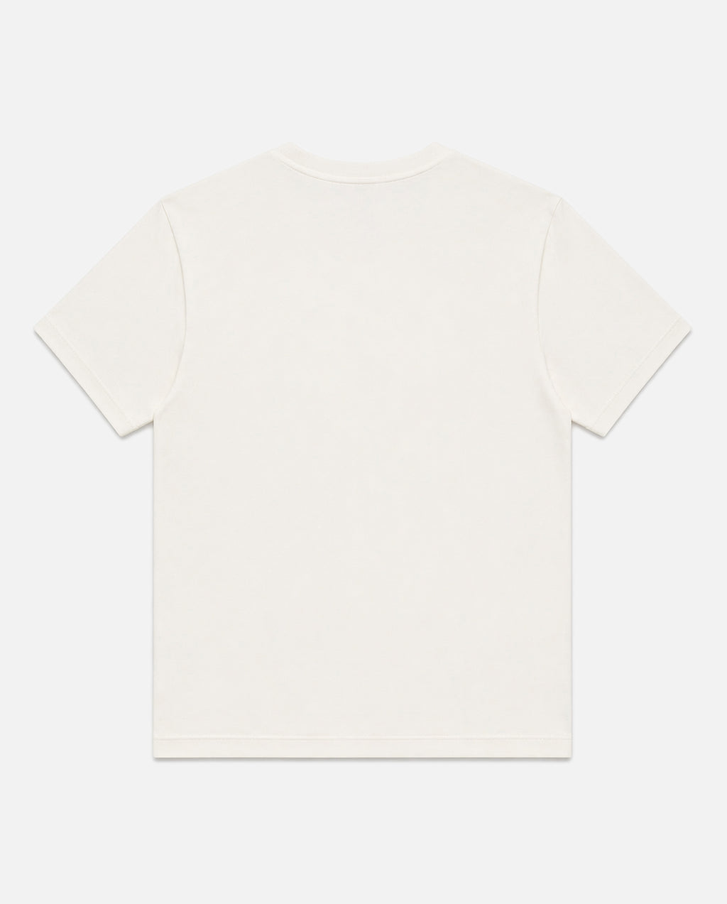 Bare Brown Off-White Slim Fit Crew Neck T-Shirt
