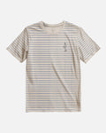 Bare Brown Beige Slim Fit Crew Neck T-Shirt