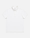 Mr.Brown Slim Fit Polo T-Shirt White