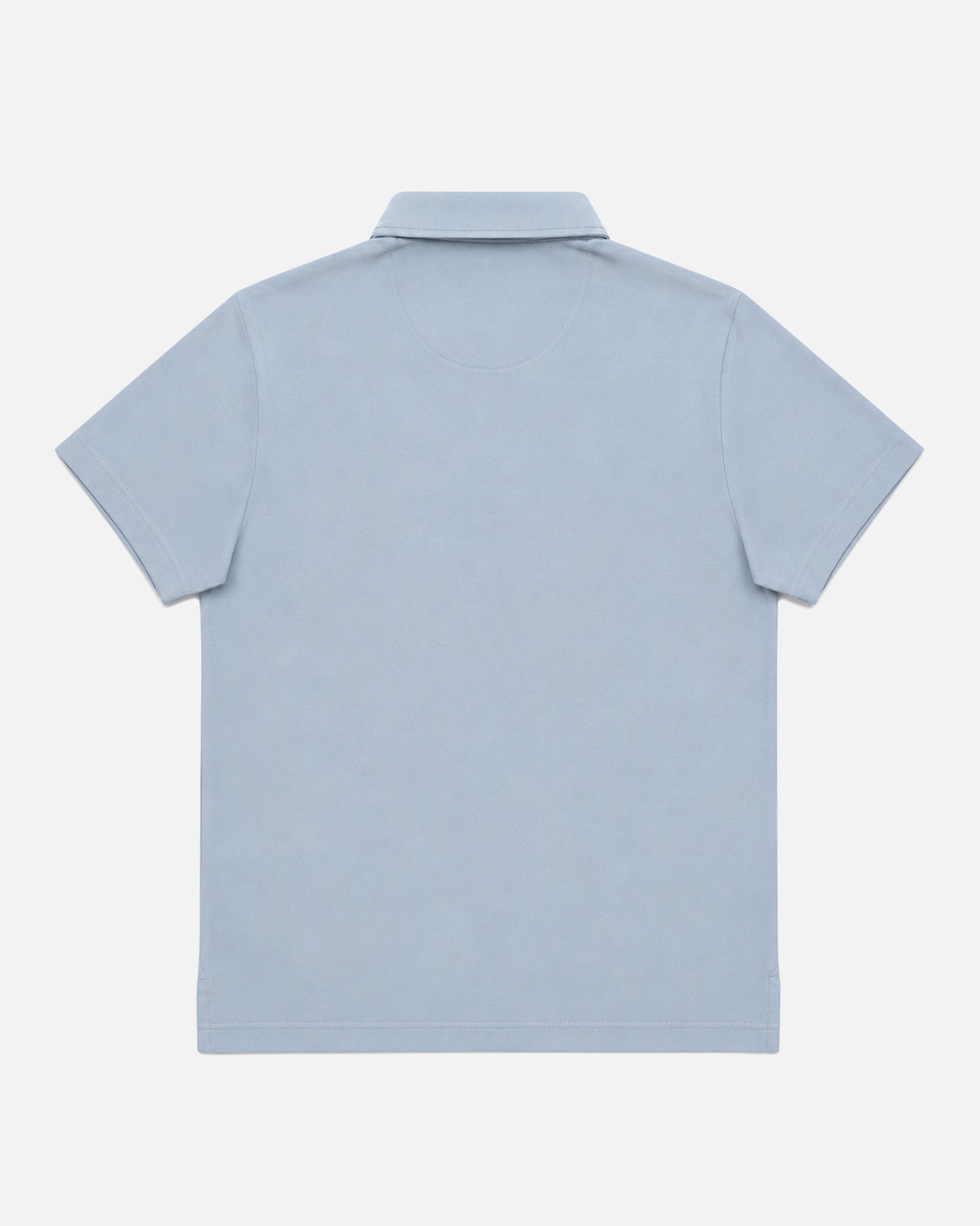 Mr.Brown Slim Fit Polo T-Shirt Greyish Blue